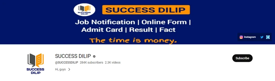 Success dilip